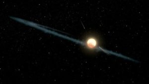 dimming star not caused by alien megastructure