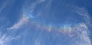 rare fire rainbow reported in New England