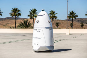 security robots popping up at malls, campuses and airports across country