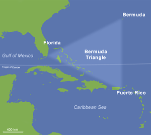 strange occurrences in the Bermuda Triangle recorded in flight reports