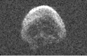 skull shaped asteroid to fly by earth after Halloween