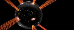 our universe may be an expanding bubble in another dimension says study