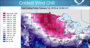 Midwest US colder than Antarctica
