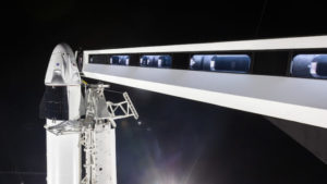space x dragon crew capsule one month away from test launch