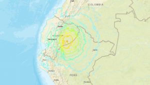 strong 7.5 earthquake strikes Ecuador