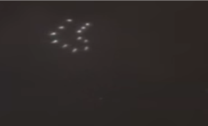 strange lights filmed hovering over Minnesota