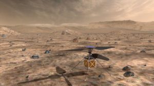 helicopter to be used to explore mars