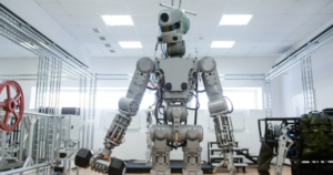 parts suppliers boycott Russia’s terminator like android