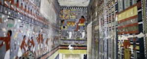 Egyptian tombs discovered with pristine wall paintings
