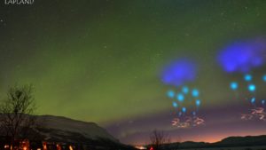 northern lights experiment mistaken as aliens