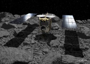 hayabusa spacecraft to land on asteroid for second time