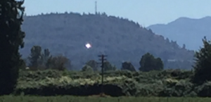 metallic sphere ufo caught on camera over Canada