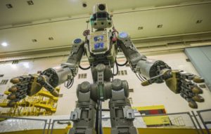 Russia sends humanoid robot to space station