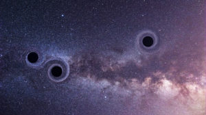 astronomers detect three black holes about to collide