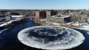 weird ice disk season starts early this year