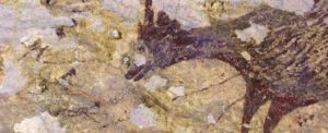 oldest storytelling artwork ever discovered depicts shapeshifting hunters