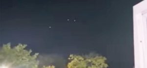 night time triangular ufo reported over New Jersey