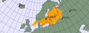 unusual radiation spike detected over Northern Europe