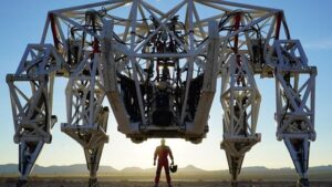 engineering firm unveils four legged all terrain exoskeleton