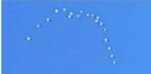 man claims to capture fleet of ufo’s on camera in California