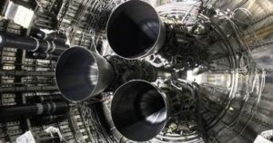 space x starship successfully test fires three rapture engines at once