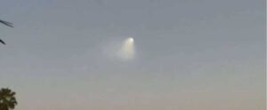ufo reported over Florida most likely a missile test