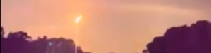 fireball explodes over Florida