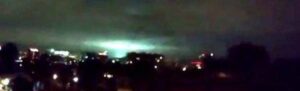 strange blue lights seen after Mexican earthquake