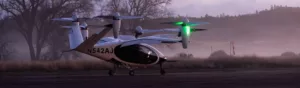 electric air taxi tested for the first time
