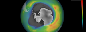 ozone hole over Antarctic largest in twenty years