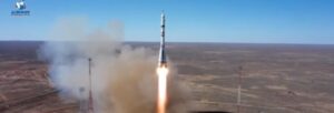 Russian film crew successfully launches to & docks with ISS