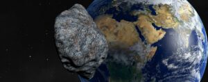 three asteroids fly by earth on Valentine’s Day