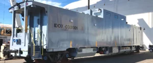 final testing begins on armored train caboose designed for nuclear waste