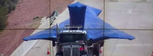 unusual craft spotted being transported on Arizona highway