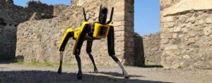 robot dogs deployed to protect ancient ruins of Pompeii
