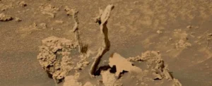 strange spiral rock formations photographed by mars rover