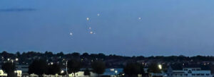 fleet of ufo’s seen over Queens NY