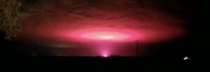 mysterious pink glow in sky startles Australia residents
