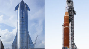 mini space race heating up between starship and SLS