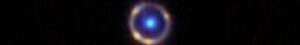 webb space telescope captures perfect Einstein ring galaxy