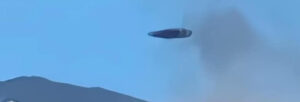 ufo caught on camera over Mexican volcano popocatepetl