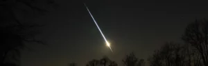 asteroid explodes over English Channel