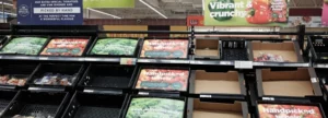 UK supermarkets rationing fruits and vegetables
