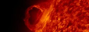 are solar flares a threat to earth