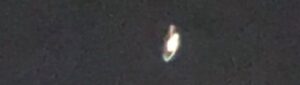 photo of ufo taken above Lancaster UK