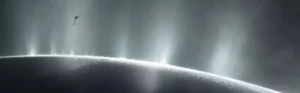 Webb space telescope spots large geyser on saturns moon Enceladus