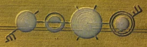 first crop circles of the year appear in the UK and Italy
