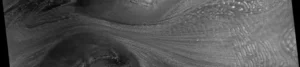 nasa spacecraft spots flow of ice on mars