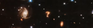 Webb telescope spots cosmic question mark