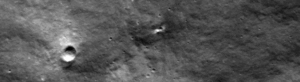 nasa lunar orbiter spots Russian luna 25 crash site